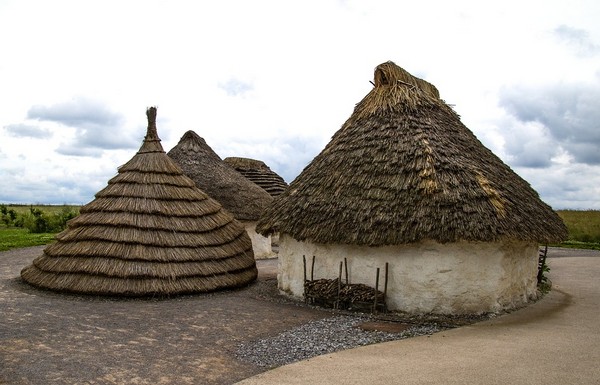 Freilichtmuseum prehistorisch dorp