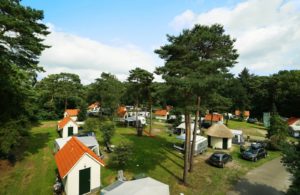 Camping mit Privatsanitär im Landgut Wildryck